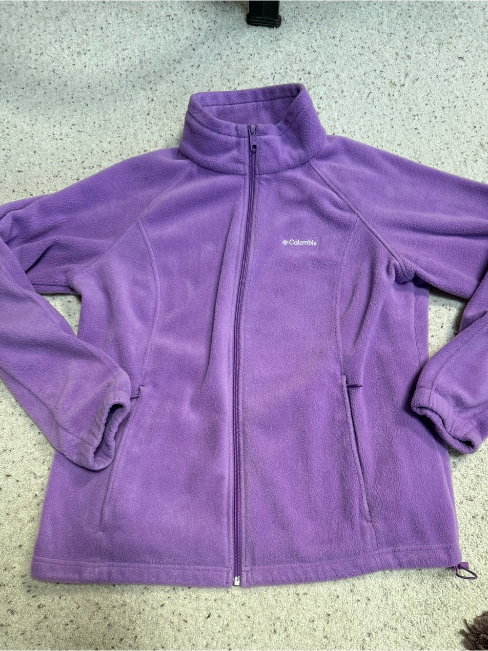 Columbia Lavender Purple Fleece Jacket